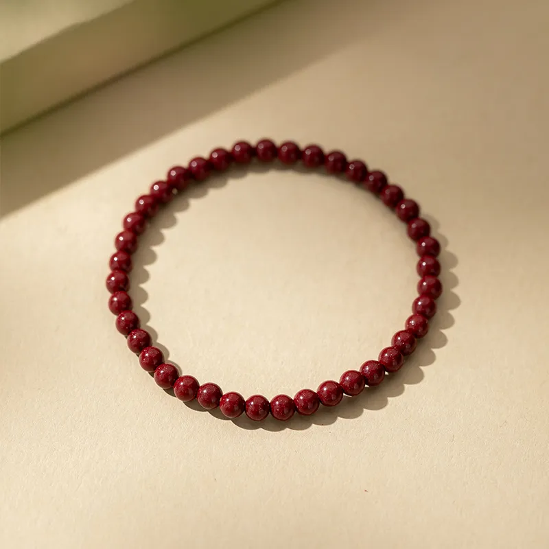 Encounter Gift Reconstructed Cinnabar Bracelets Unisex-3
