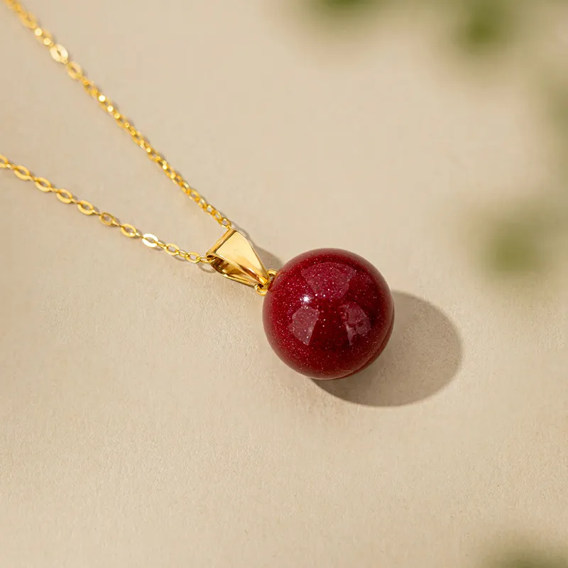 Encounter Gift Cinnabar Necklaces Women's-4