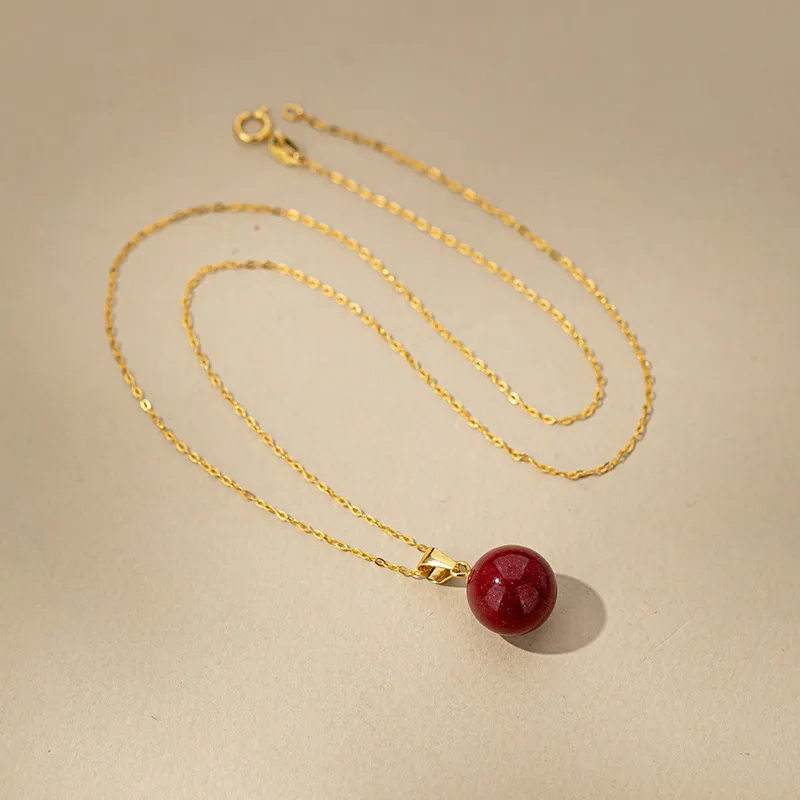 Encounter Gift Cinnabar Necklaces Women's-2