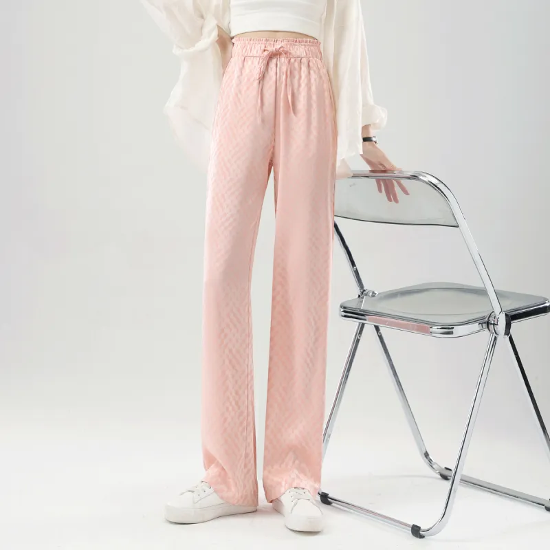 HIPPIEMISS Casual Pants Women's Pink-4