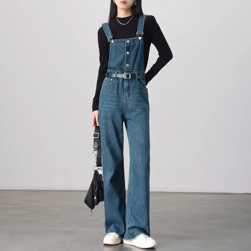 HIPPIEMISS Overalls Women's Vintage Blue-3