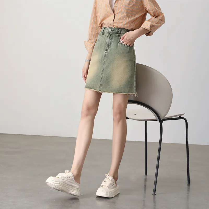 HIPPIEMISS Denim Short Skirts Women's-4