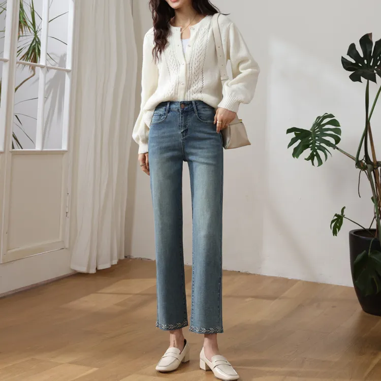 HIPPIEMISS Jeans Women's Vintage Blue-4