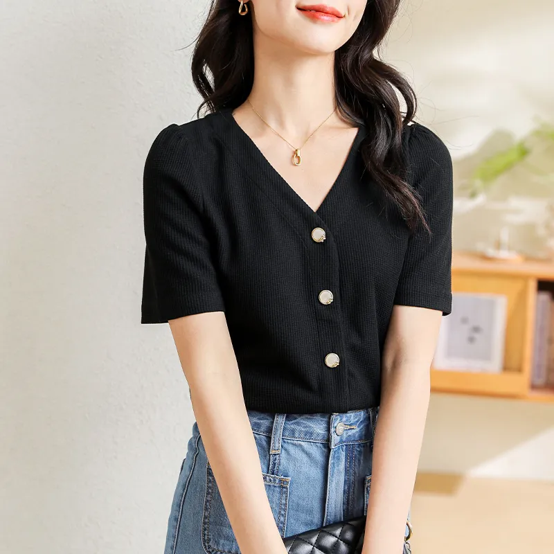 HIPPIEMISS Shirts Women's Black-2