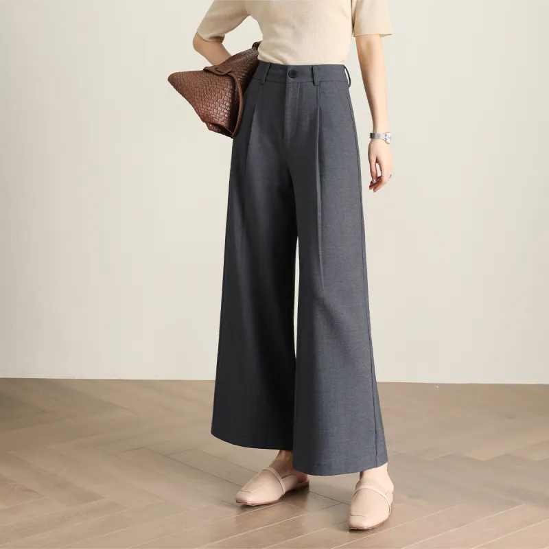 HIPPIEMISS Casual Pants Women's Gray-2