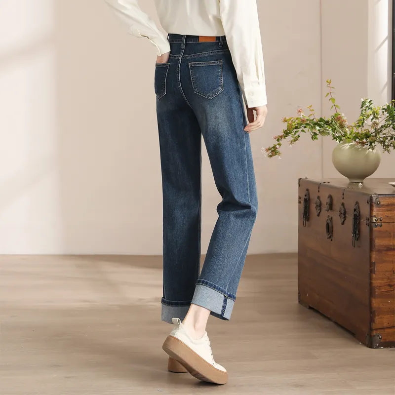 HIPPIEMISS Jeans Women's Vintage Blue-3