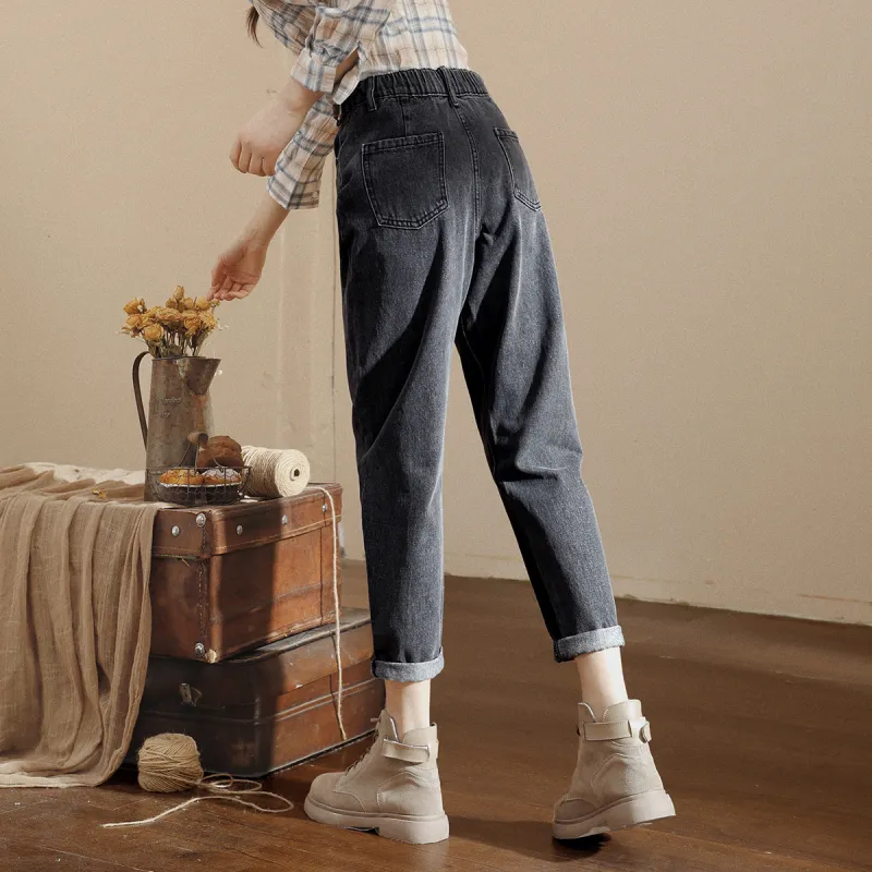 HIPPIEMISS Jeans Women's Gray-5