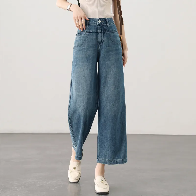 HIPPIEMISS Jeans Women's Vintage Blue-5