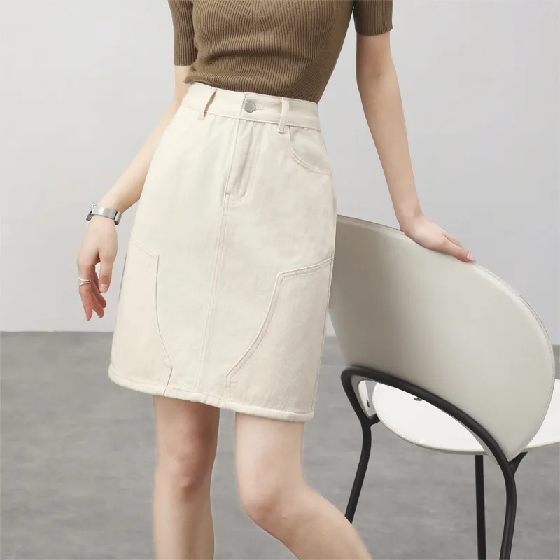 HIPPIEMISS Denim Short Skirts Women's-3