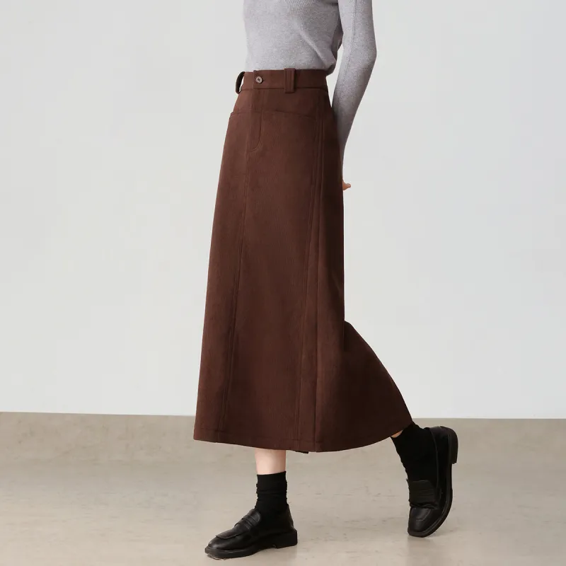 HIPPIEMISS Denim Long Skirts Women's-8