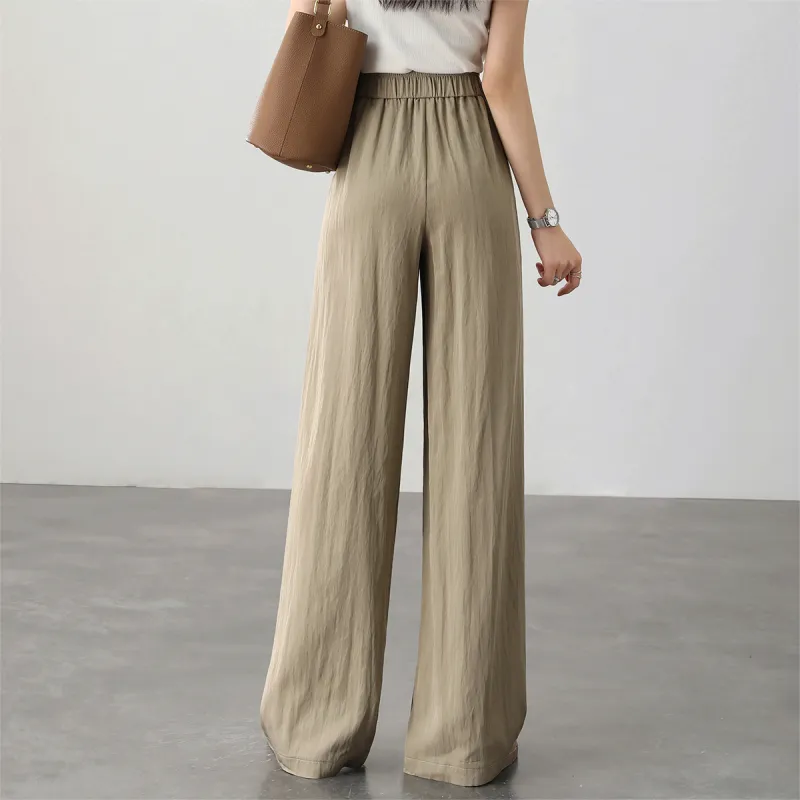 HIPPIEMISS Casual Pants Women's Khaki Green-4