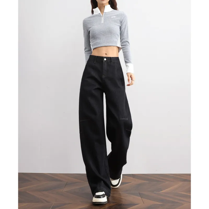 HIPPIEMISS Jeans Women's Black Gold G-2