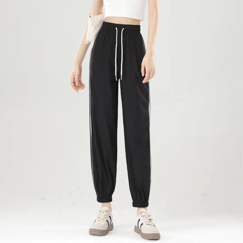HIPPIEMISS Casual Pants Women's Black-2