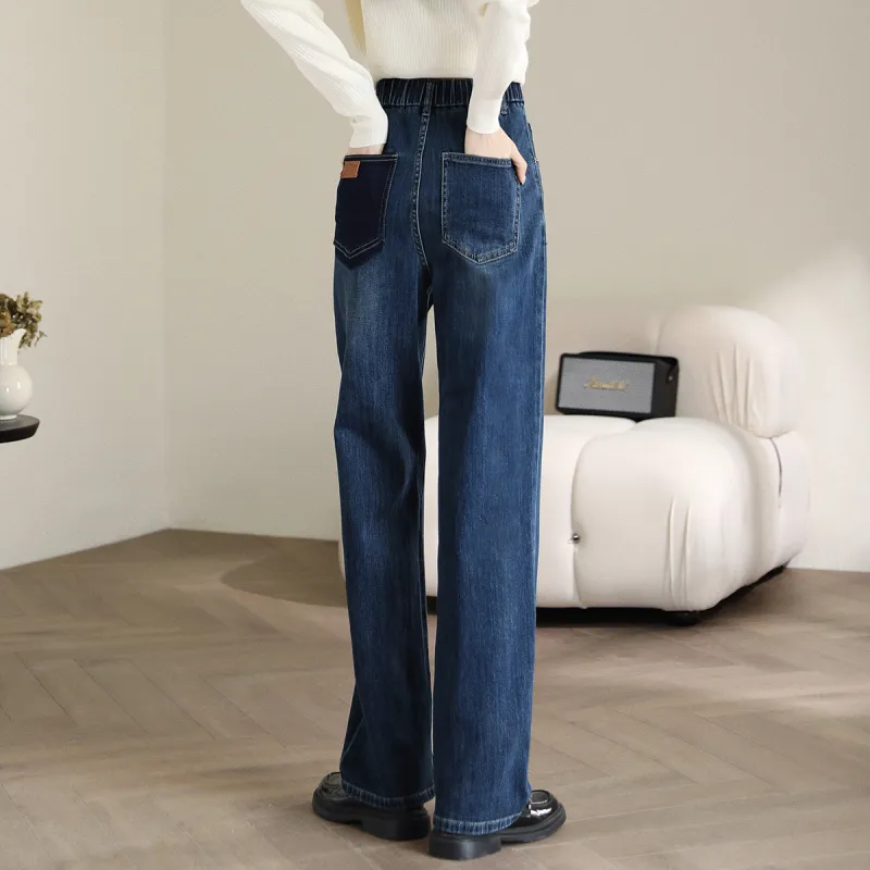 HIPPIEMISS Jeans Women's Dark Blue-3
