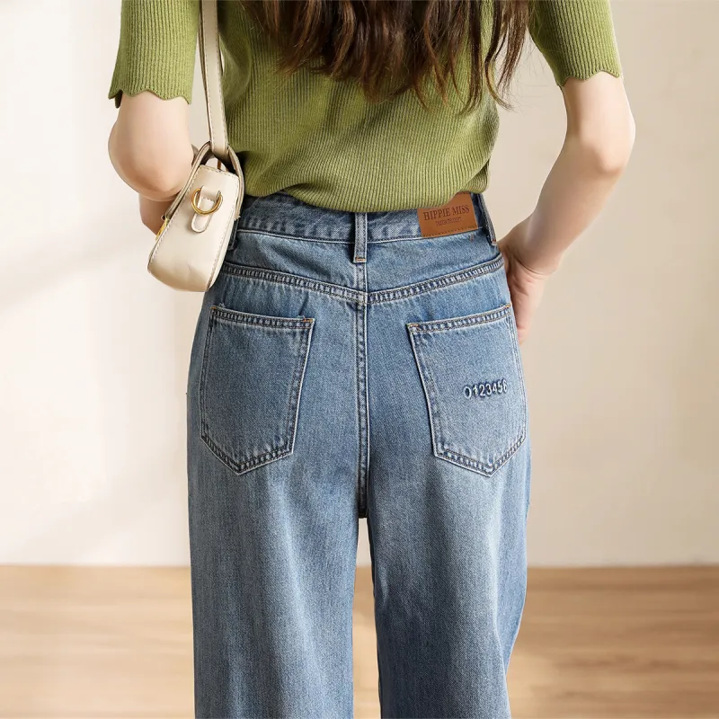HIPPIEMISS Jeans Women's Light Blue-5