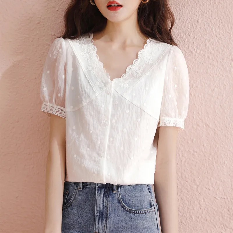 HIPPIEMISS Shirts Women's White-3