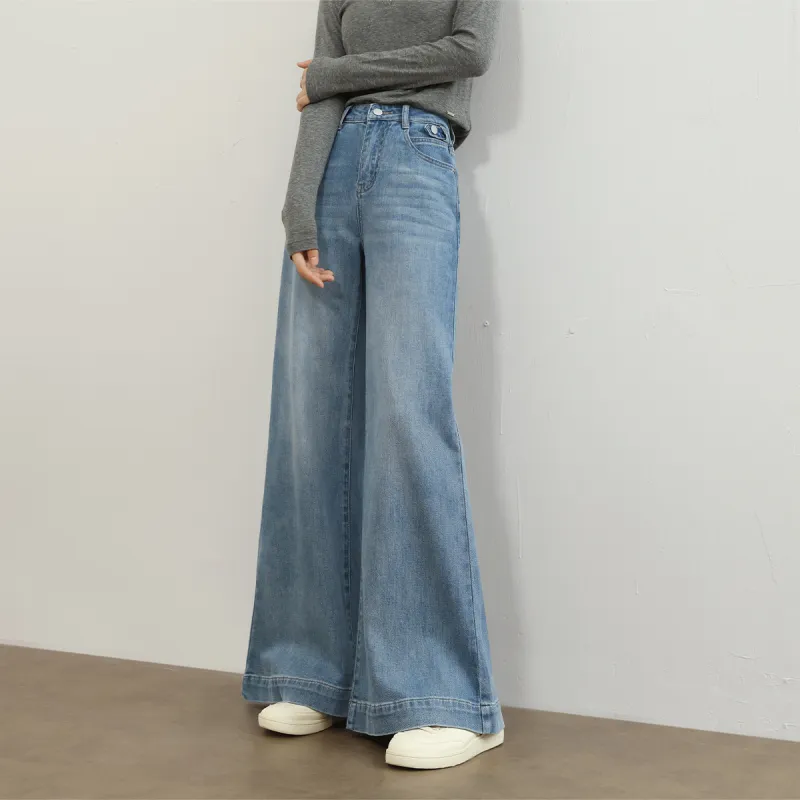HIPPIEMISS Jeans Women's Light Blue-6