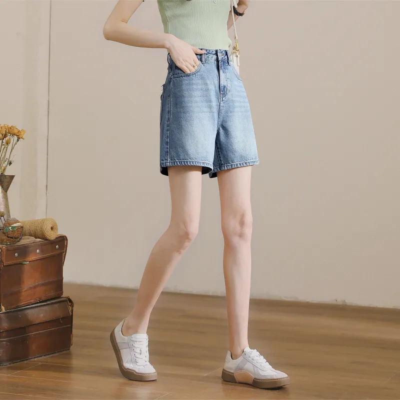 HIPPIEMISS Denim Shorts Women's Blue-7