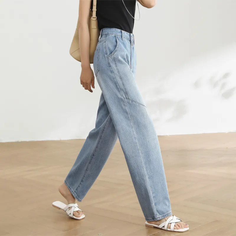 HIPPIEMISS Jeans Women's Light Gray-12