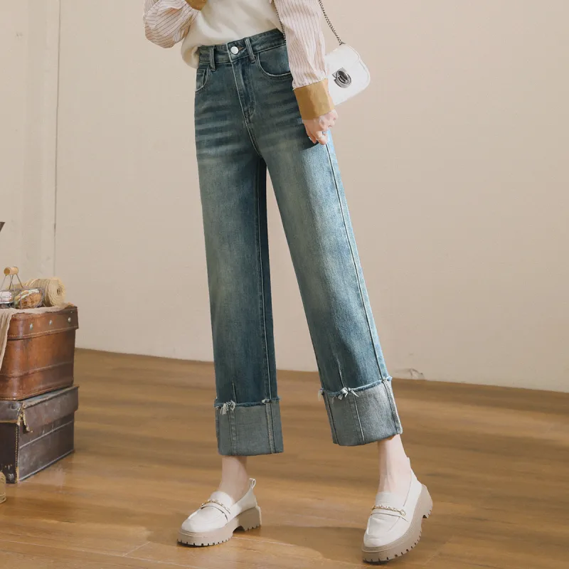 HIPPIEMISS Jeans Women's Vintage Blue-2