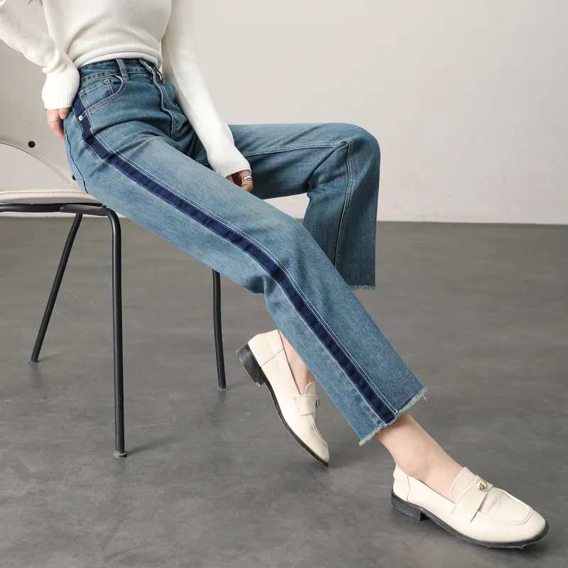 HIPPIEMISS Jeans Women's Vintage Blue-5