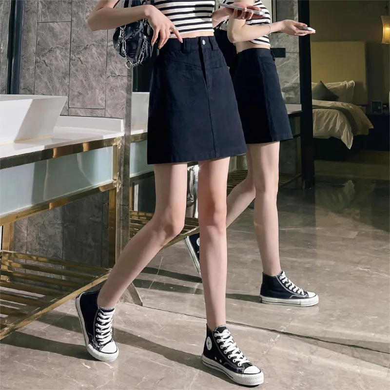 HIPPIEMISS Denim Short Skirts Women's-14
