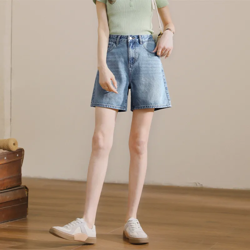 HIPPIEMISS Denim Shorts Women's Blue-10