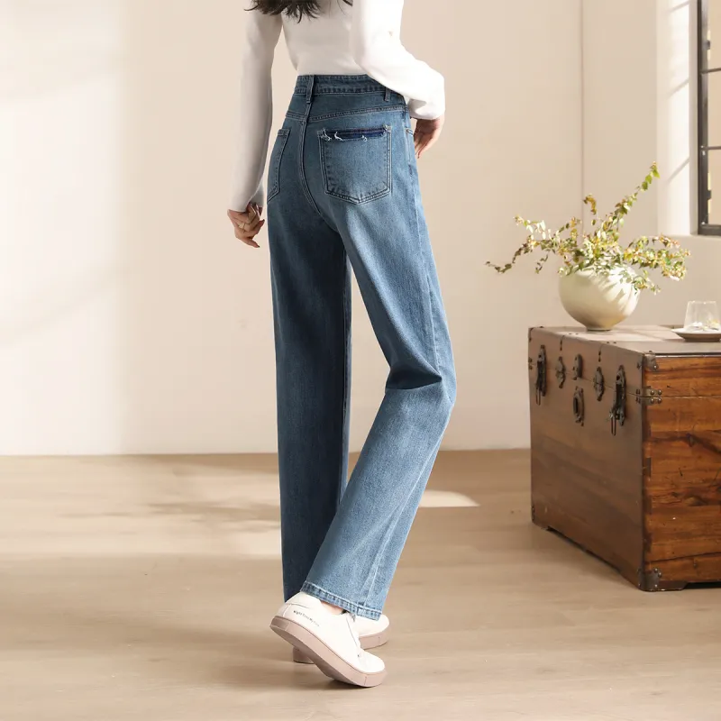 HIPPIEMISS Jeans Women's Vintage Light Blue-6