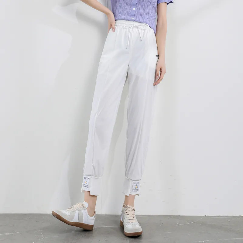 HIPPIEMISS Casual Pants Women's White-5