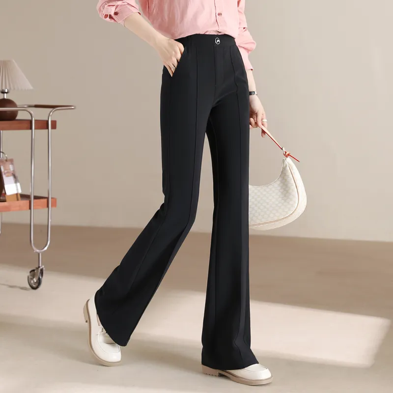HIPPIEMISS Casual Pants Women's Black-4