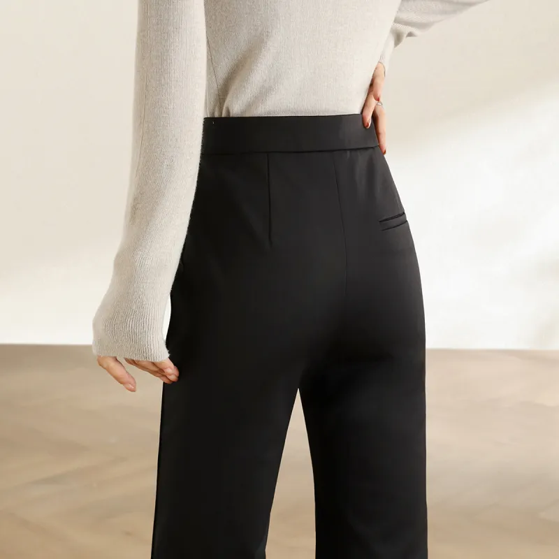 HIPPIEMISS Casual Pants Women's Black-7