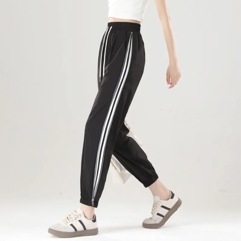 HIPPIEMISS Casual Pants Women's Black-5