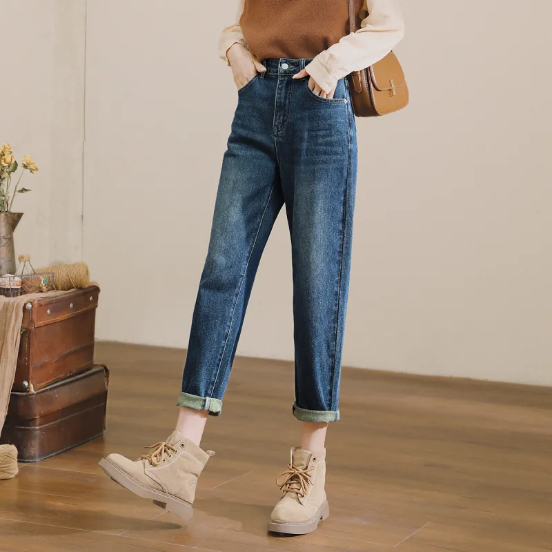 HIPPIEMISS Jeans Women's Vintage Blue-4