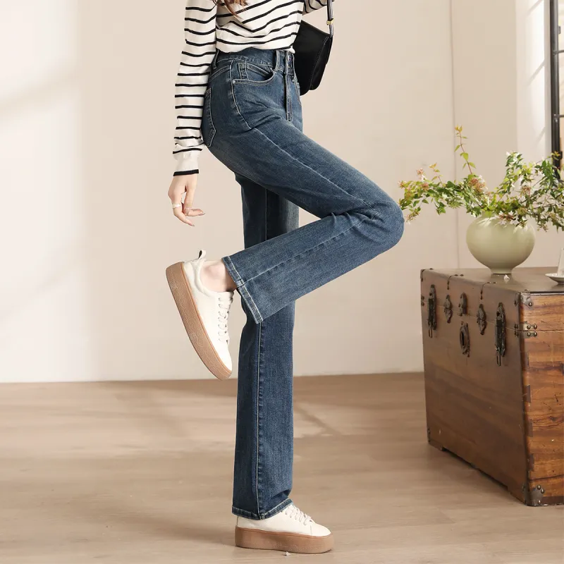 HIPPIEMISS Jeans Women's Vintage Blue-3