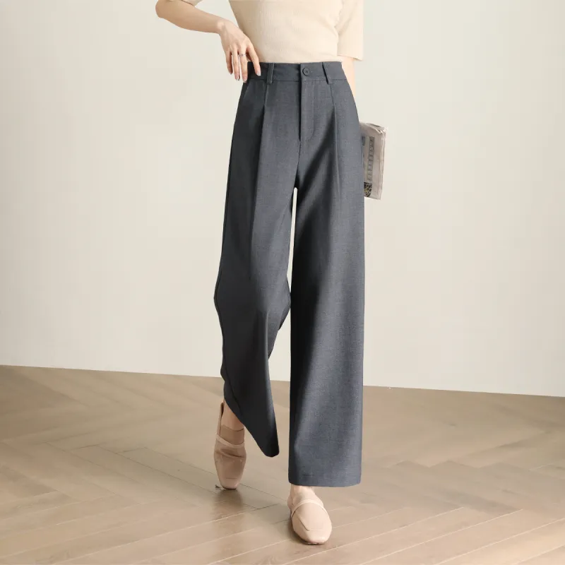 HIPPIEMISS Casual Pants Women's Gray-3