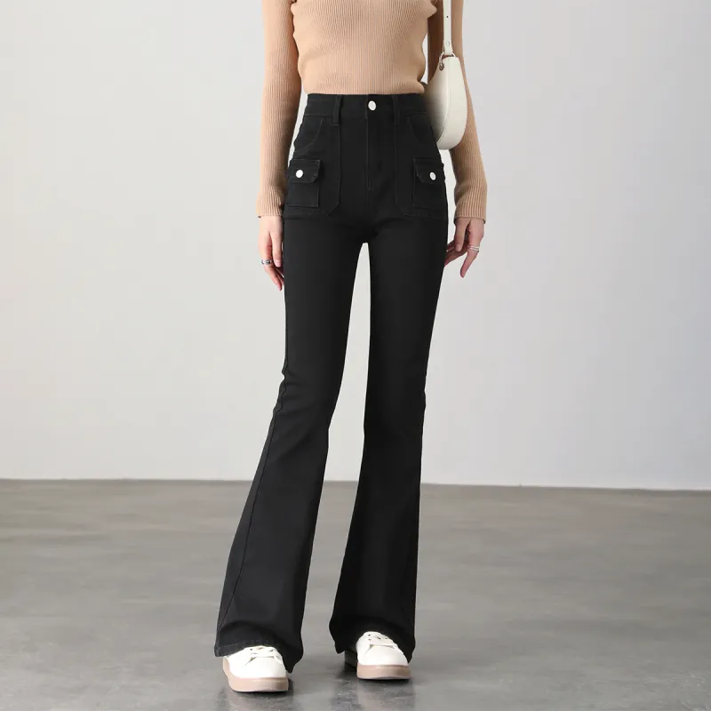HIPPIEMISS Jeans Women's Black-7