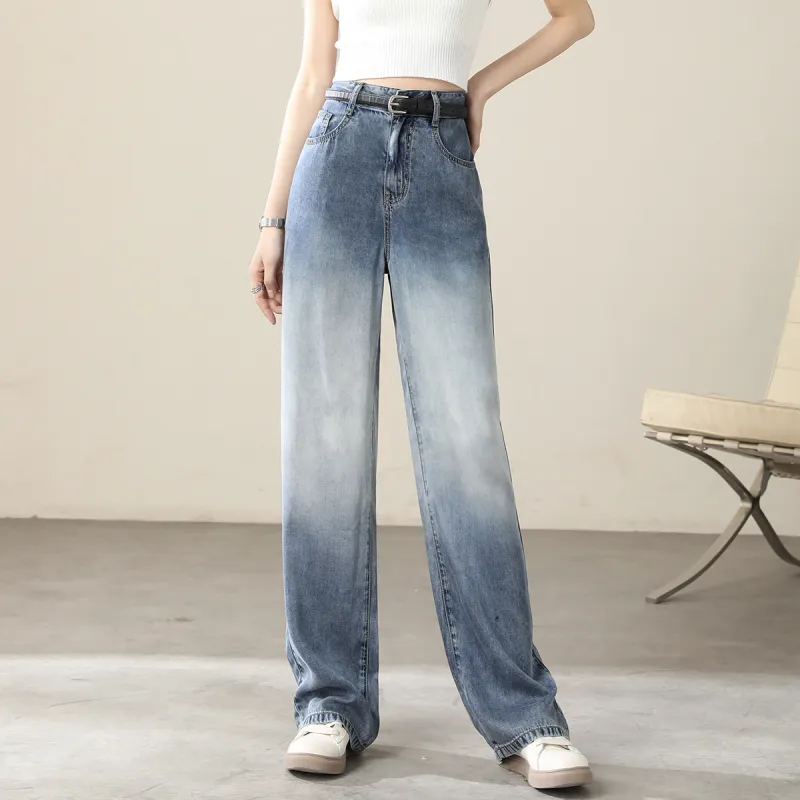 HIPPIEMISS Jeans Women's Blue Gray-5