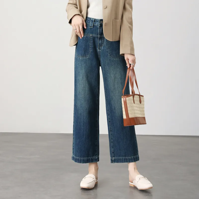 HIPPIEMISS Jeans Women's Vintage Blue-2