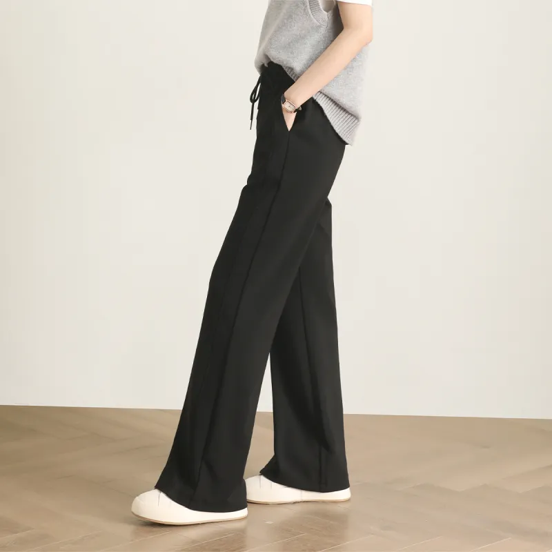 HIPPIEMISS Casual Pants Women's Black-3