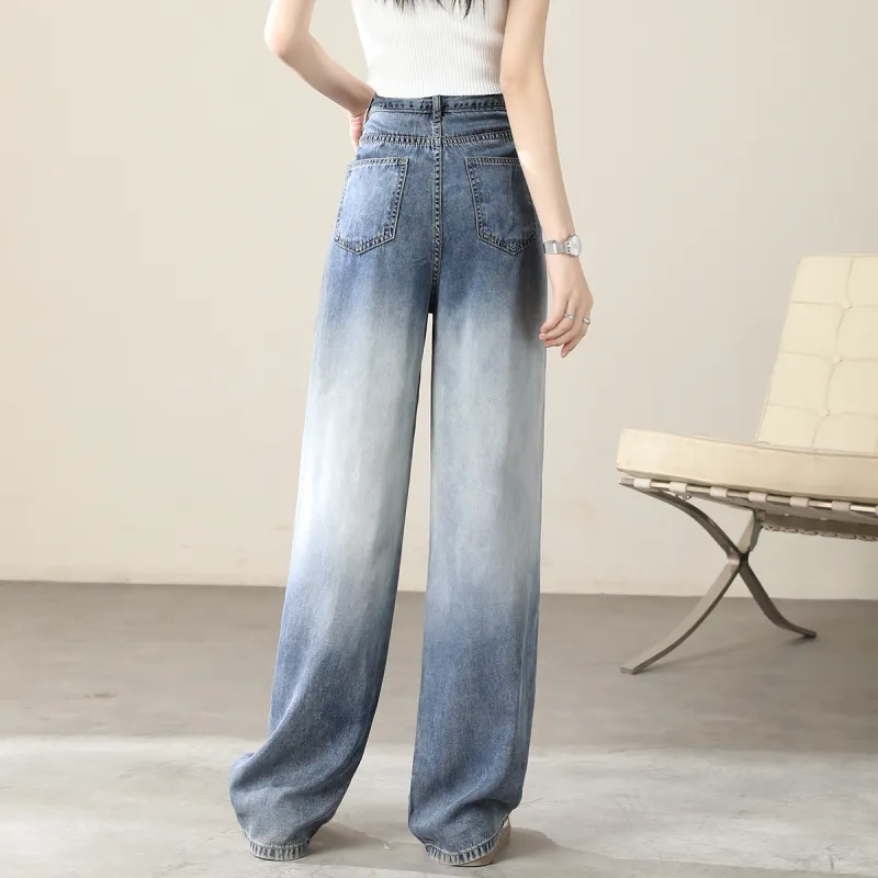 HIPPIEMISS Jeans Women's Blue Gray-3