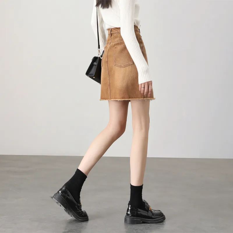 HIPPIEMISS Denim Short Skirts Women's-10