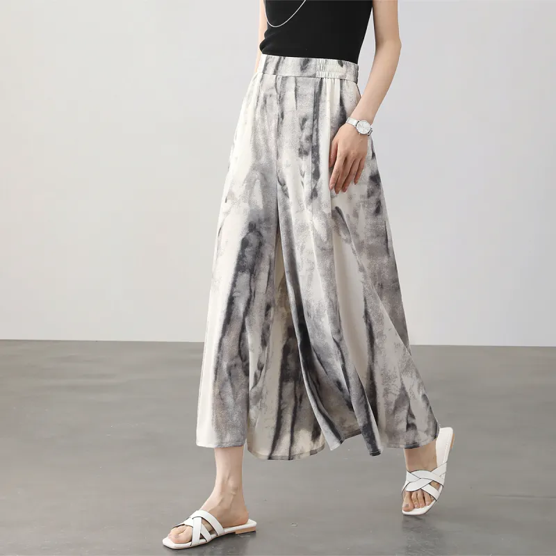 HIPPIEMISS Casual Pants Women's Light Gray-2