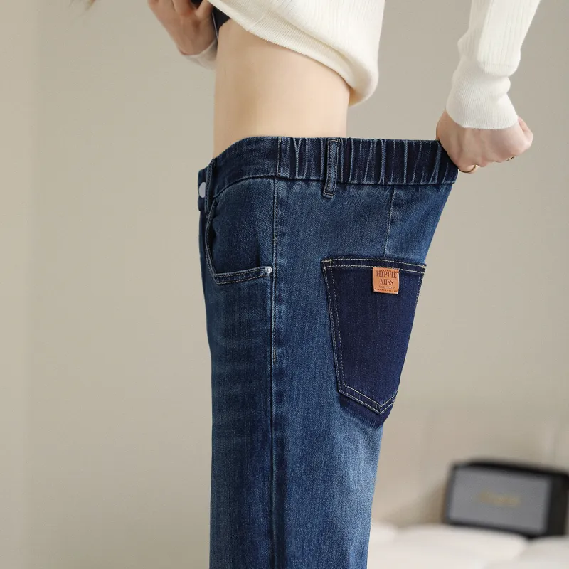 HIPPIEMISS Jeans Women's Dark Blue-7