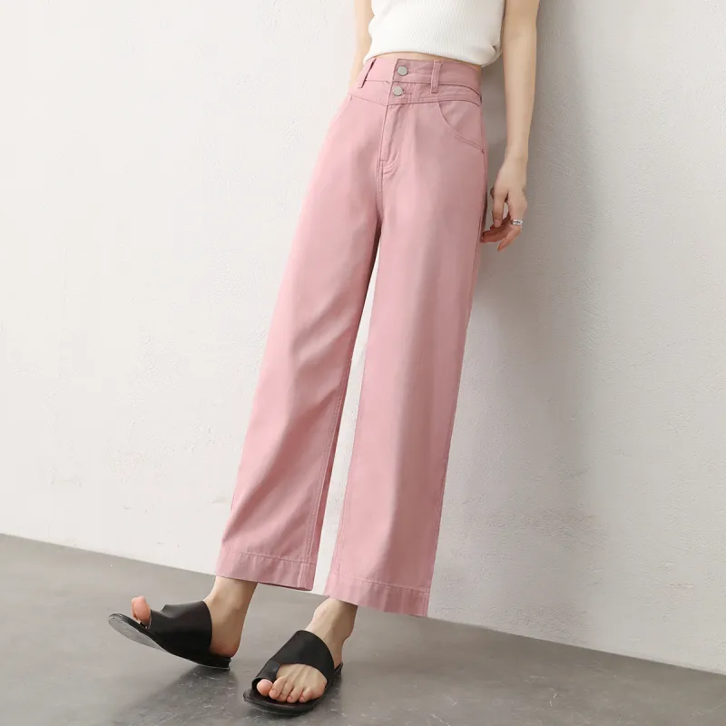 HIPPIEMISS Jeans Women's Pink-4