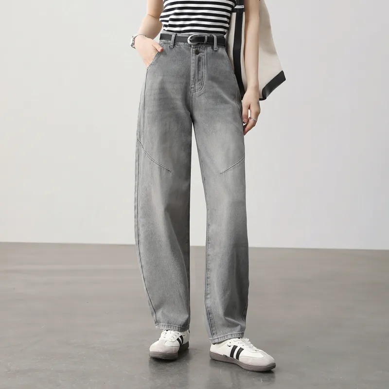HIPPIEMISS Jeans Women's Light Gray-2
