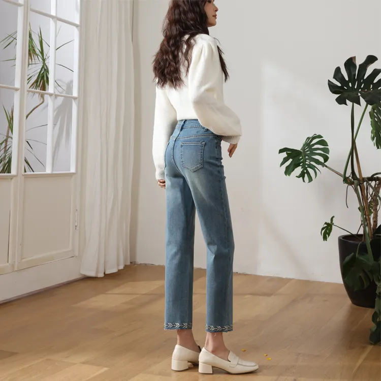 HIPPIEMISS Jeans Women's Vintage Blue-9
