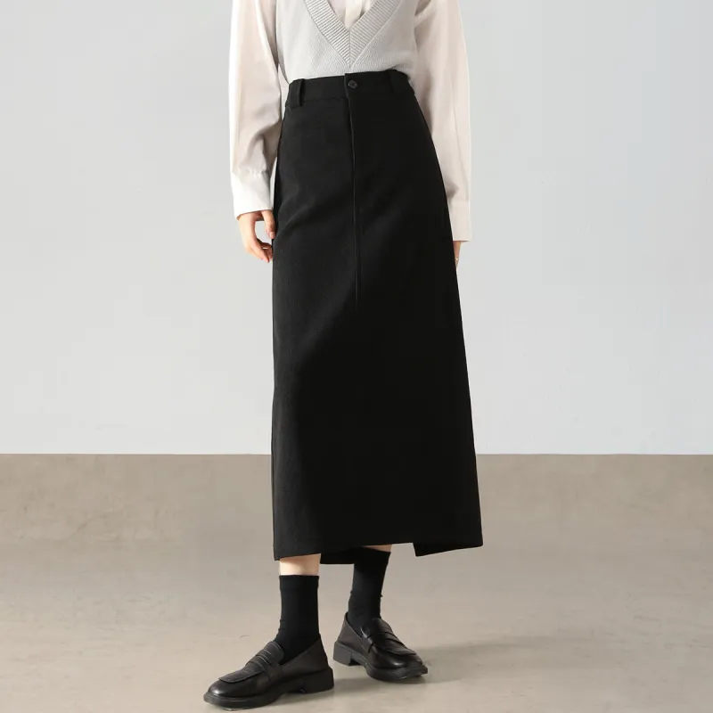 HIPPIEMISS Denim Long Skirts Women's-5