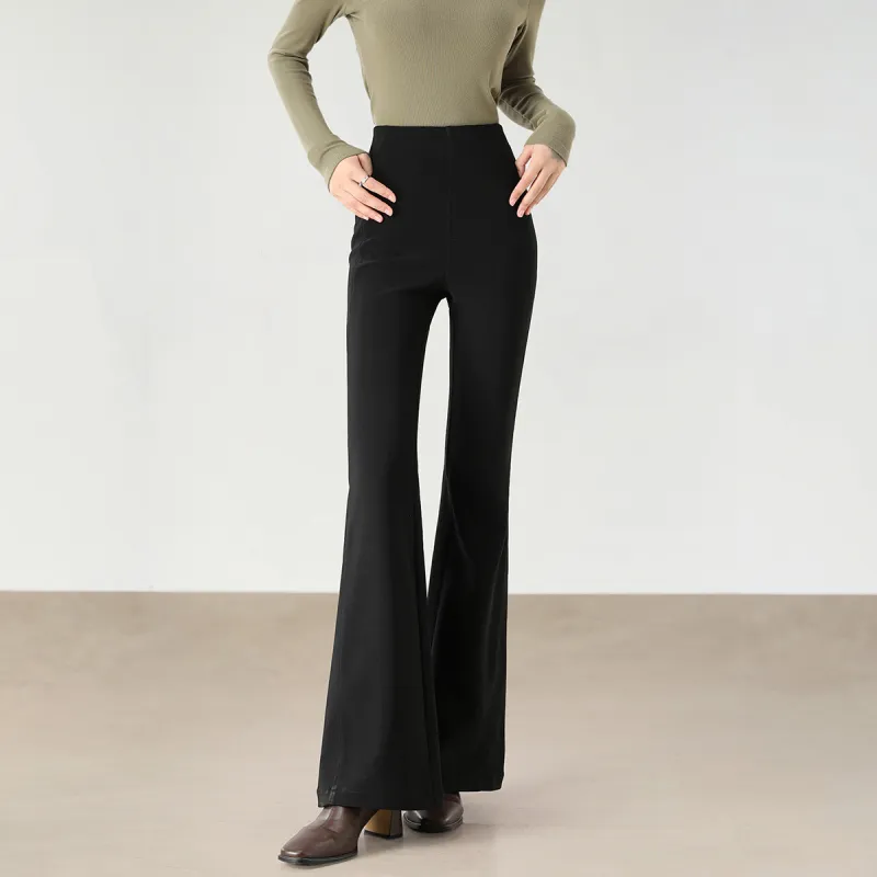 HIPPIEMISS Casual Pants Women's Black-2