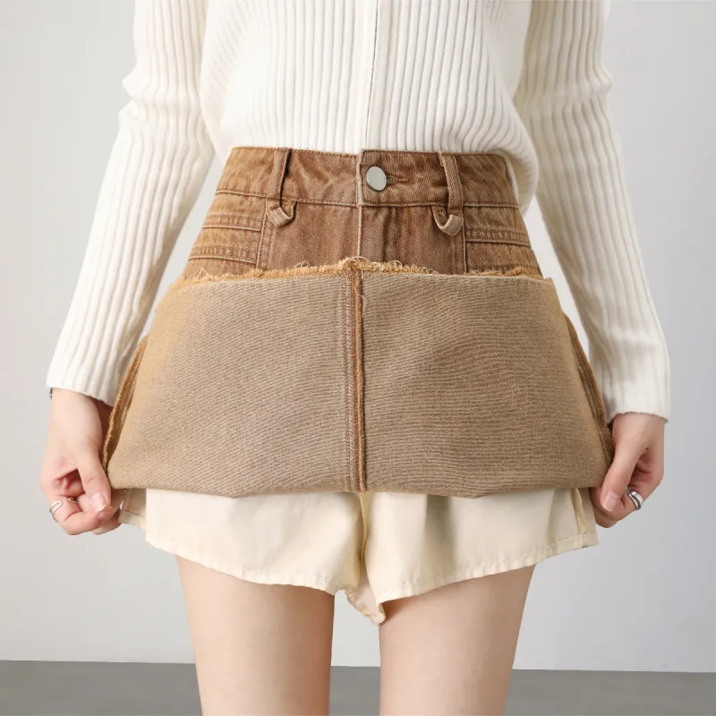 HIPPIEMISS Denim Short Skirts Women's-8