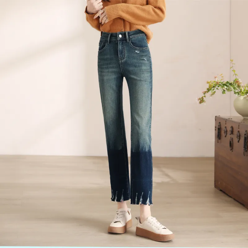 HIPPIEMISS Jeans Women's Vintage Green-5